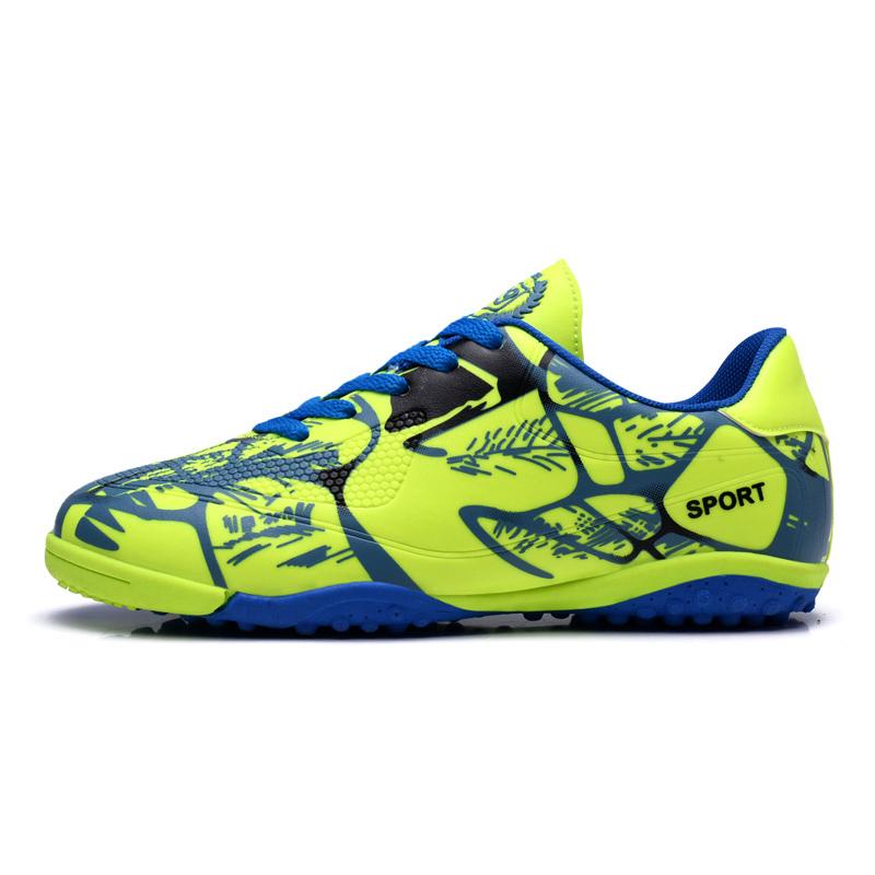 Childrens Soccer Shoes Fast Sneakers Turf Indoor Training Sports Outdoor Boy Football Shoes Society Cleats Kids Football Boots