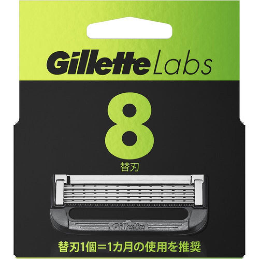 

Сменные лезвия Gillette Lab 8 с отшелушивающими стержнями 8B