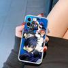 Football Anime B-Blue L-Lock Transparent Soft Phone Case For IPhone 15 12 14 16 17 13 Plus 11 Pro Max 13 Pro