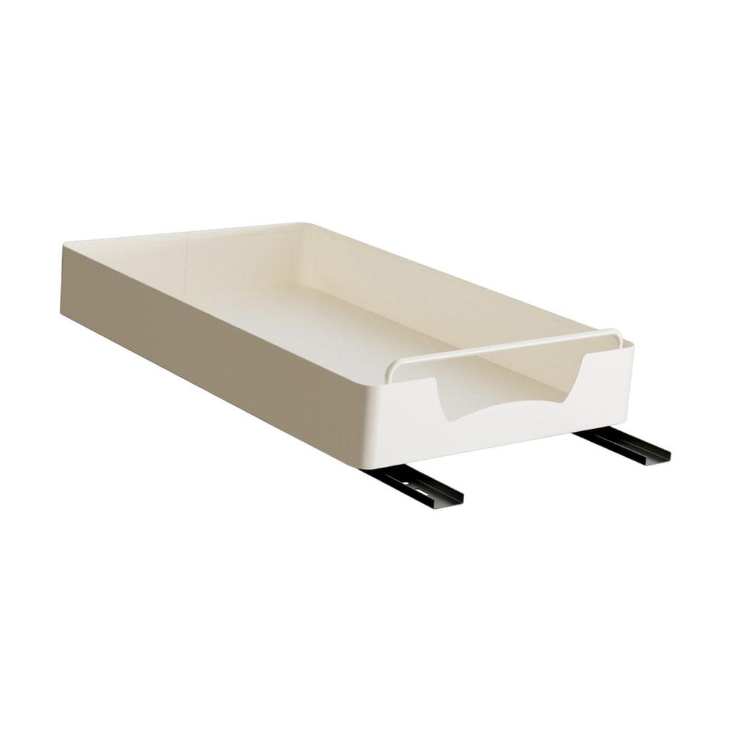 Cabinet Organizer Extendable Shelf Sliding Drawer Carbon Steel Multifunctional for Room Bedroom