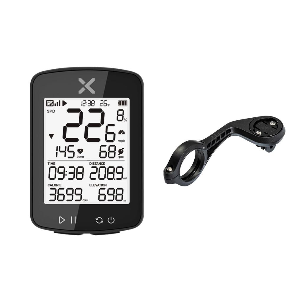 XOSS Gen2 Cycling Computer Bluetooth Japanese Instruction Manual Included G+ Set, GPS, Mountable, Wireless, 2.2-inch, Type-C Charging, ANT+,