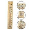 Tool Wooden Thermometer Outdoor Wooden 40cm X 7cm X 1cm Garden Décor Indoor Thermometer Exquisite High Quality