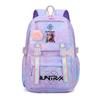 Girls Kpop Hunters Rumi Zoey Mira Printed Backpack Student School Travel Large Capacity Bag