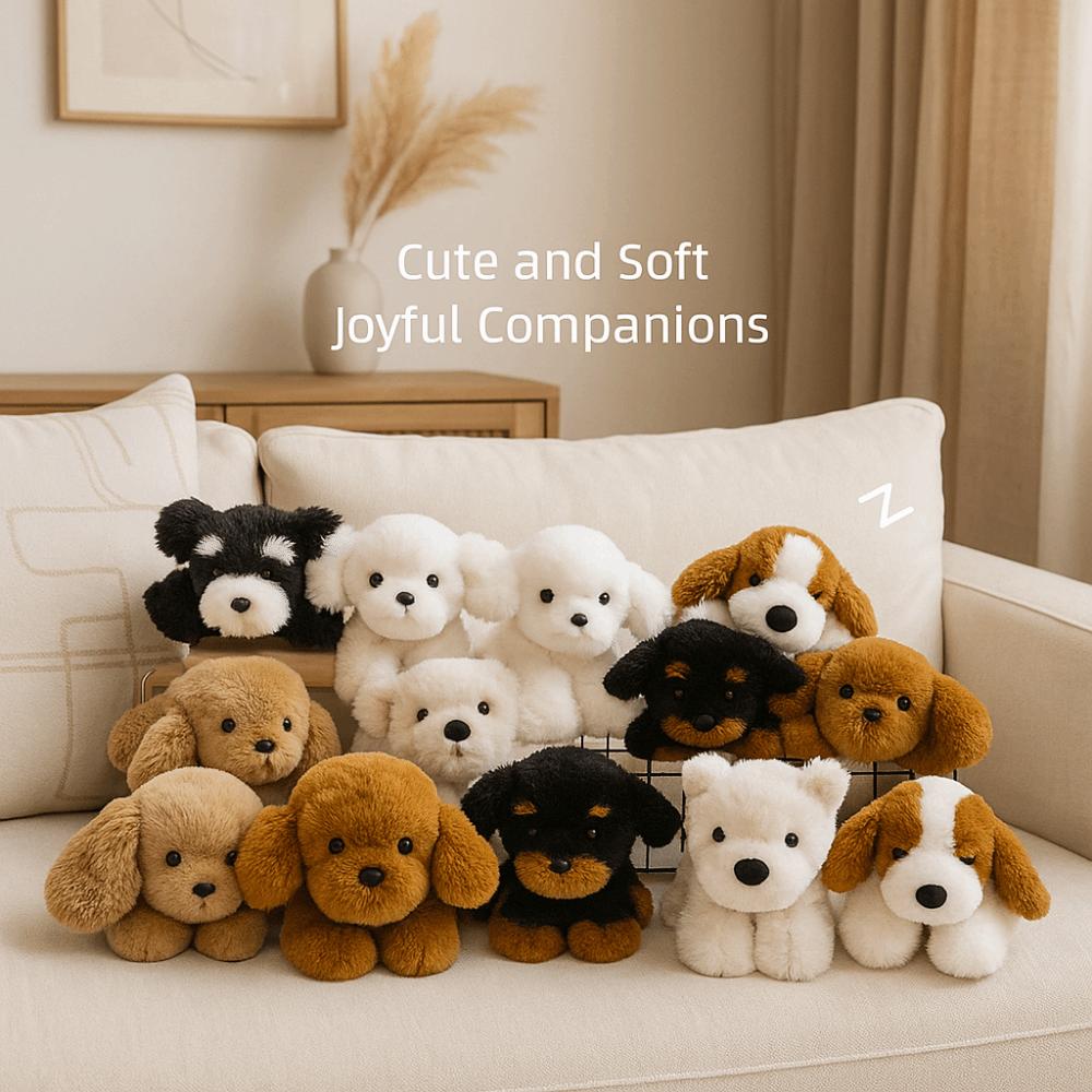 Stuffed Animals Stuffed Dog Doll Sleeping Pillow Dog Plush Toy Puppy Plush Toy  Christmas Gift