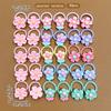 30 cute flower shaped rubber band hair accessories suitable for daily use