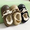 Cotton Shoes New Soft Winter Soft Bottom Thick Bottom Velvet Home Warm Non-slip Bag and Cotton Slippers Outside Wear