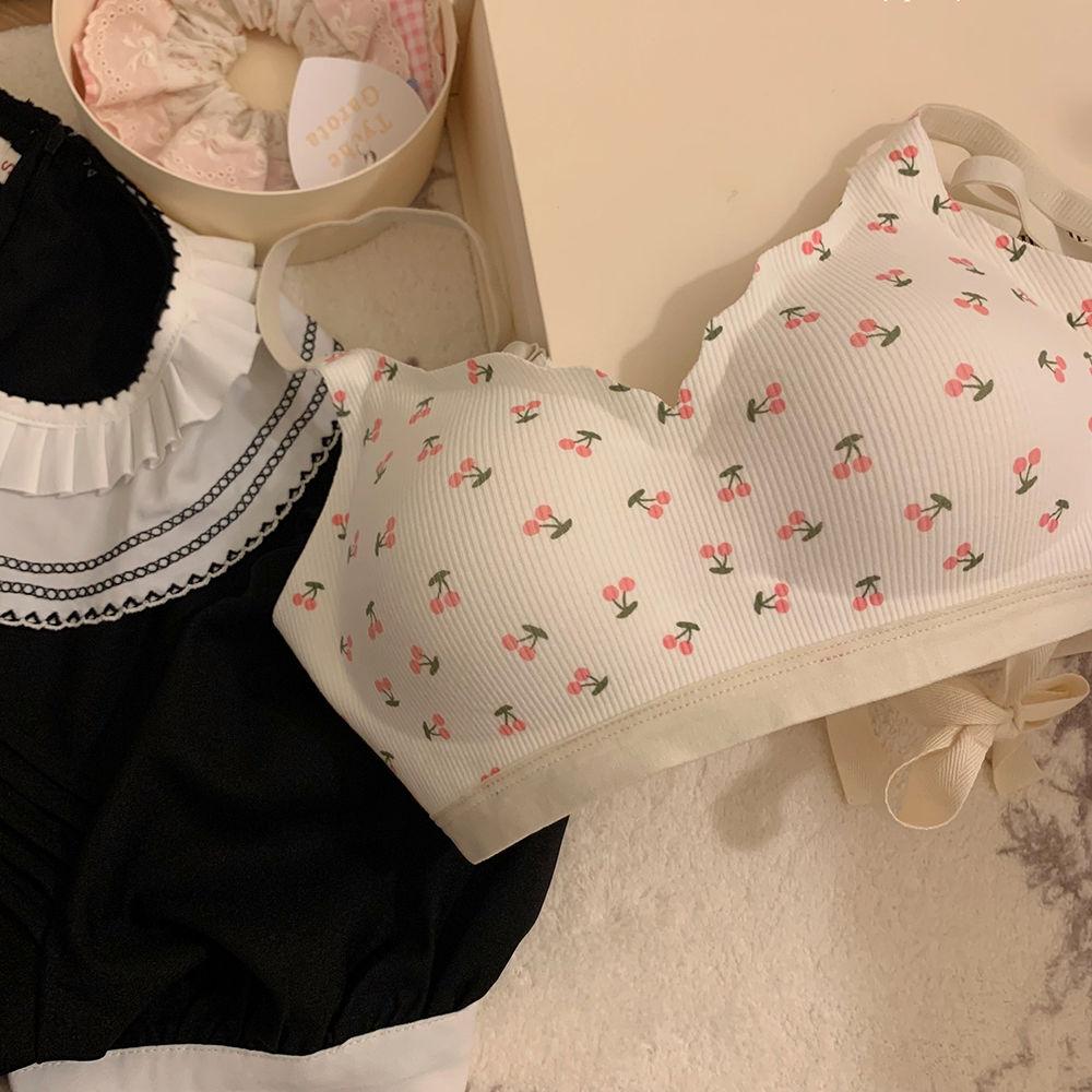 Cute Sweat Bras For Women Sling Push Up Underwear Women Fashion Lingerie Inner Wear Sexy Tank Vest