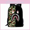 Design Shark Backpack Lightweight Material Schoolbag For Students