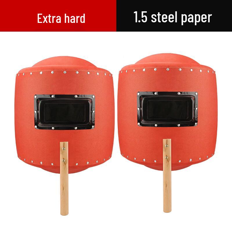 Handheld Red Fiber Welding Mask