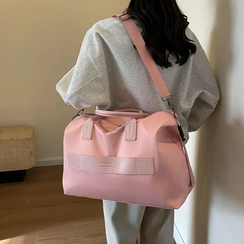 New For Women'S Fashion Large Capacity Business Travel Bag Short Distance Travel Backpack For Production Storage Luggage Bag