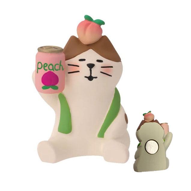 Japanese Cat Magnet: Cute Resin Sticker & Message Clip Toy for Refrigerator Decor