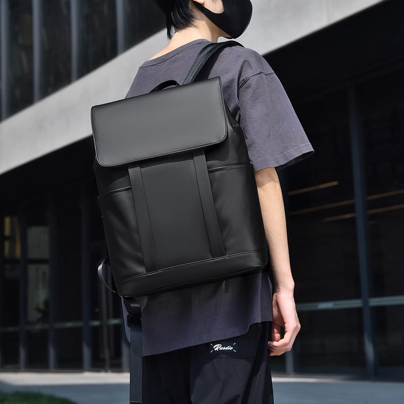 Men's Cross-Border Water-Resistant Laptop Backpack for College and Travel