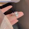 Ring Does Not Fade Niche Design Ins Opening Female High-end Sense Retro Cold Pearl Shell Versatile Irregular