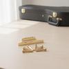 Guitar Bridge Pin Kit with String Rests Brass Hardware Convenient for Guitarists