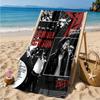 Asciugamano da Spiaggia Thriller di Jackson, Asciugamano da Spiaggia in Microfibra, Leggero e Asciugatura Rapida, per Viaggi Estivi, Piscina, Fan, Regalo di Compleanno
