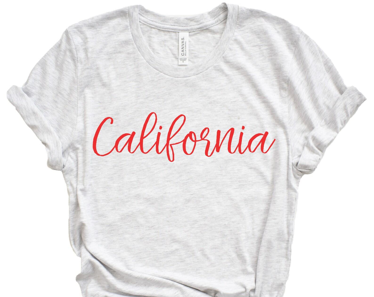 California Shirt, California T-Shirt, West Coast Tshirt, California Tee, California Shirt Gift, Women Gift Idea, Cali Shirt S