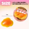 [KOREWA] [Go viral on social media!] 4-piece set of bread-shaped squishy toys. Soft and fluffy, these cute bread-shaped squishies are perfect for phot