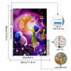 DIY Diamond Painting Happy and Joyful Cross Stitch Kit Mosaic Art Diamond Painting Full Circle Diamond Home Decoration