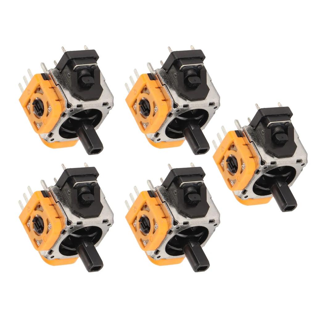 5Pcs Analog Joystick 3D Joystick for Sony PS5 Analog 3D Joysticks Controller 3D Analog Joystick Replacement Part Repair Kit
