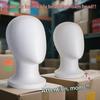 Testa di Manichino Femminile Maschile Bianca Espositore per Parrucche Schiuma Cappello Occhiali Espositore Porta Cappello Manichino Modello Testa di Manichino