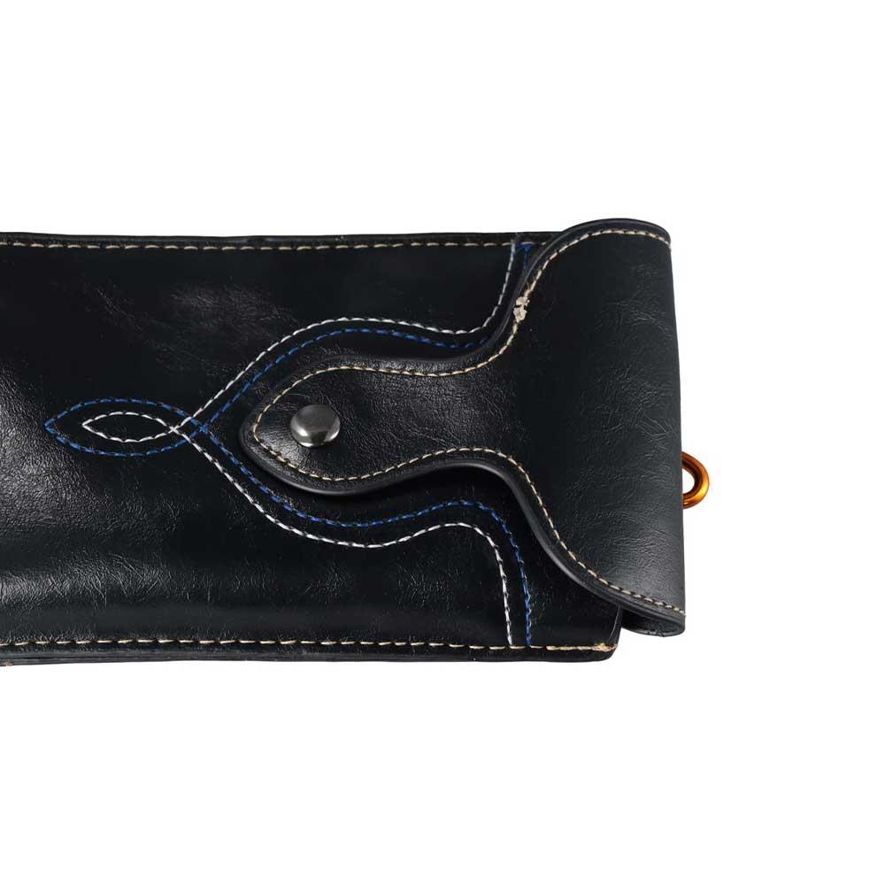 Smartphone Cards Holder Waist Pack Phone Belt Hanging Pouch Phone Waist Bag Leather Phone Case