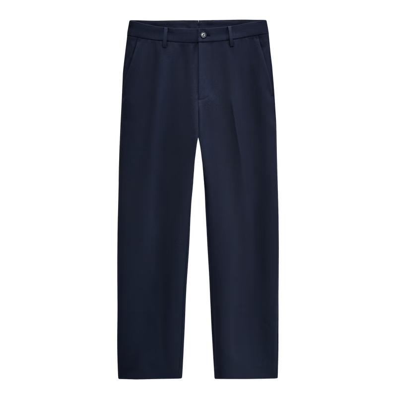 JOEONE Men's Easy-Care Straight-Leg Dress Pants
