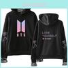Kpop Love Yourself Bts Bangtan Boys Sweatshirt Hoodie Pocket Sweater Unisex