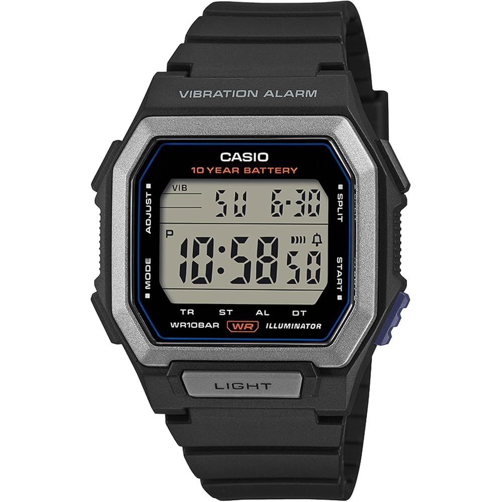 [Casio] Часы Casio Collection [Оригинальный японский продукт] W-738H-1AJF Мужские Черные