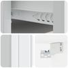 Wall Mounted Nightstand White 33 x 34.5 x 24 cm Particleboard