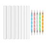 19 Piece Mandala Dotting Tools DIY Painting Stencils Ball Stylus Palette Paint Brushes Multifunction Embossing Dot Kit for Canvas Rocks Coloring Dra