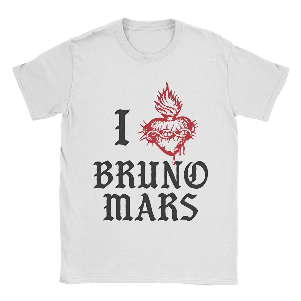 Brunos Mars The Rounisextic Tour Tshirt Summer Harajuku T Shirts Unisexs Pure Cotton Crewneck Oversized Tees Short Sleeve Tshirt