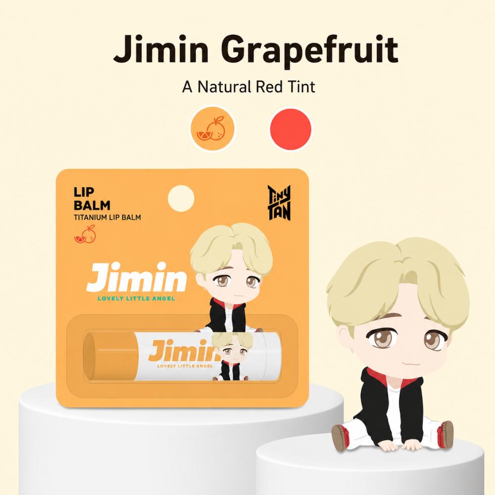 [Monami X BTS] TinyTAN Lip Balm 7 Types (3.5g / 0.12 Oz)