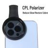 52mm & 67mm Mobile Phone CPL ND Polarizer Filters for Reflection-Free Live Streaming & Photography