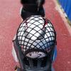 Motorcycle Cargo Net – Scooter Mesh Storage Bag with Hooks, Luggage Net for Motorbikes & Bikes