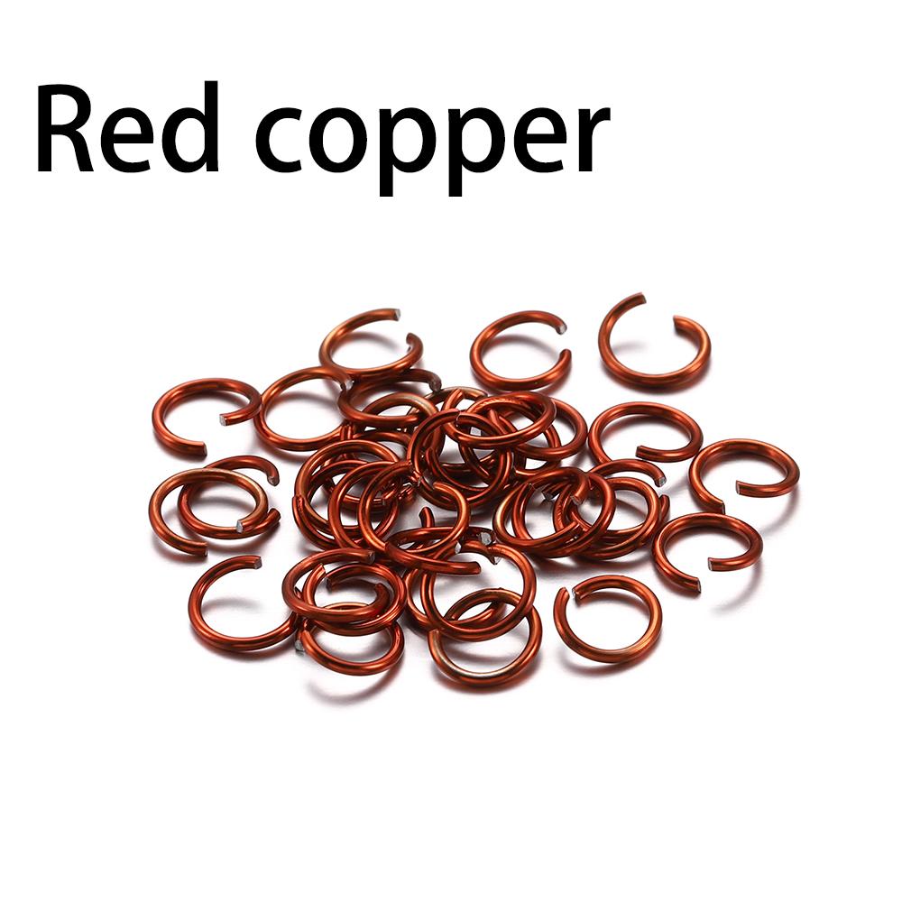 

300 шт./лот, 6, 8, 10 мм, алюминиевые мягкие открытые кольца для прыжков, разъемы для колец, разъемы для изготовления ювелирных изделий своими руками, принадлежности, аксессуары 6.5mm