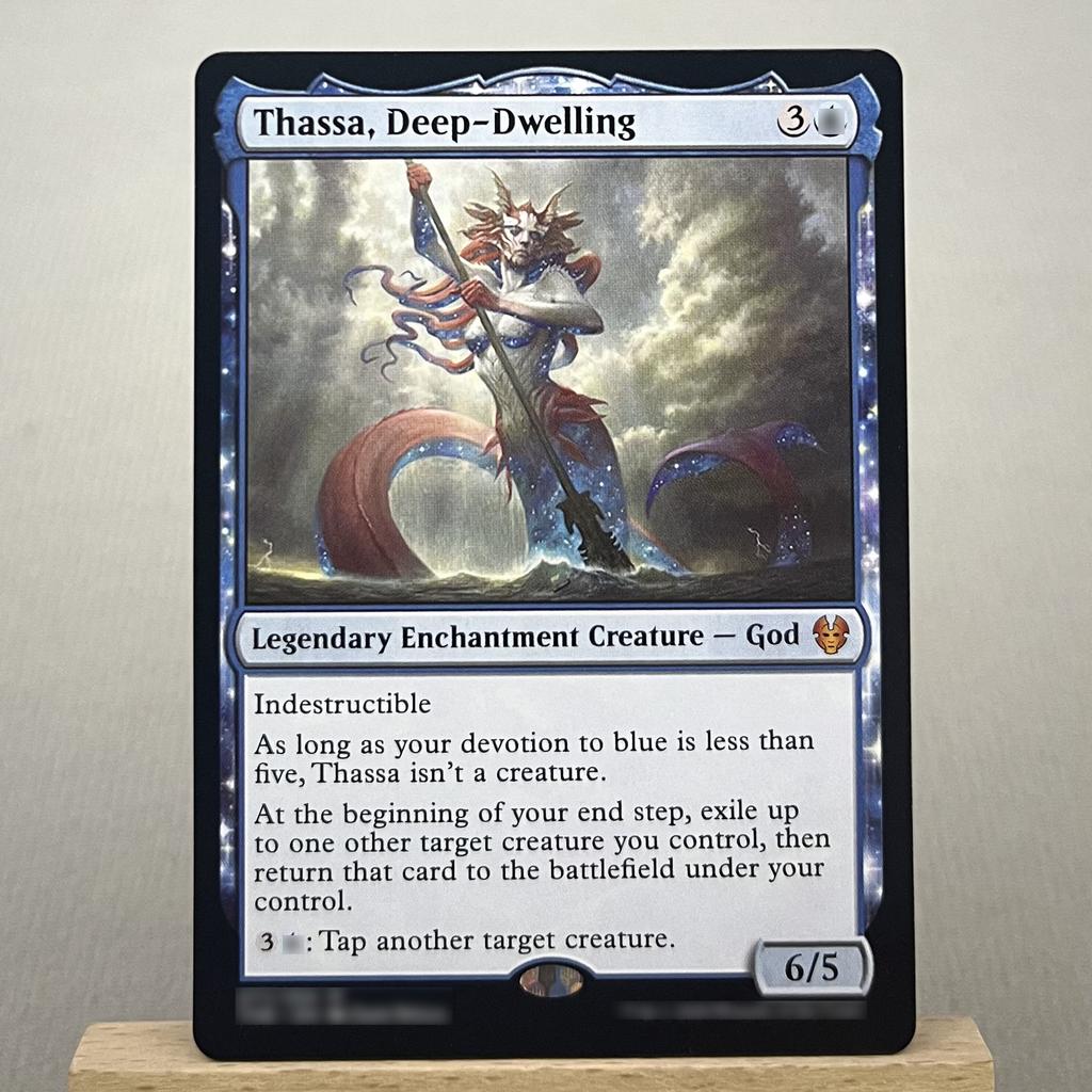 IKO JMP CMR THB C20 HOLO13-002 Tcg proxy magiekaarten Afbuigende Klap Dodelijk Rollick Jeska's Wil Zagoth Triome verzamel