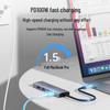 Hub Splitter HDMI 4K 5-en-1 PISEN Adaptateur Extenseur pour Ordinateur Portable 3.0