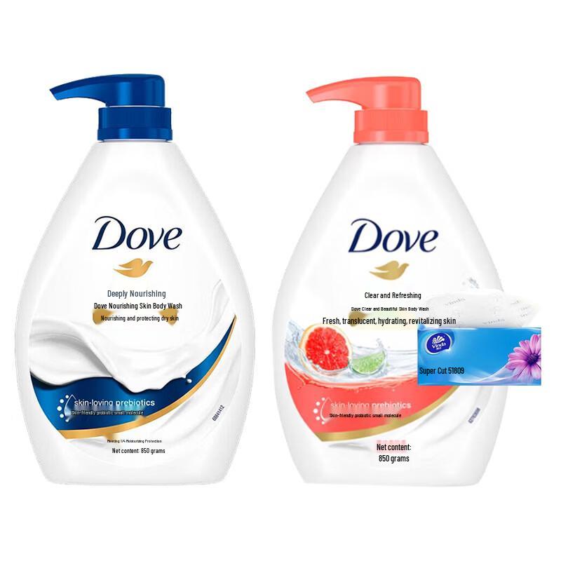

Набор гелей для душа Dove (Глубоко питающий и очищающий)