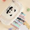 Kawaii Pen Bag Cartoon Student Pencil Box Stationery Case Large Capacity Cosmetics Storage Bag Student Gifts