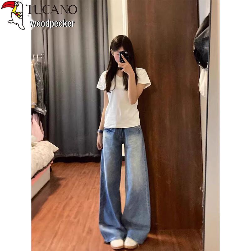 Women's V-Neck Slim Fit Cotton Short Sleeve T-Shirt