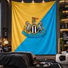 Nástěnná tapisérie Newcastle United Fotbalový potisk Látka do obývacího pokoje Ložnice Domácí dekorace