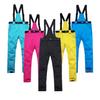Unisex Winter Ski Bibs: Warm, Thickened Cotton Pants for Outdoor Couples