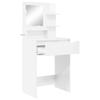 Bedroom Vanity Tables High Gloss White 80 x 39.6 x 135 cm