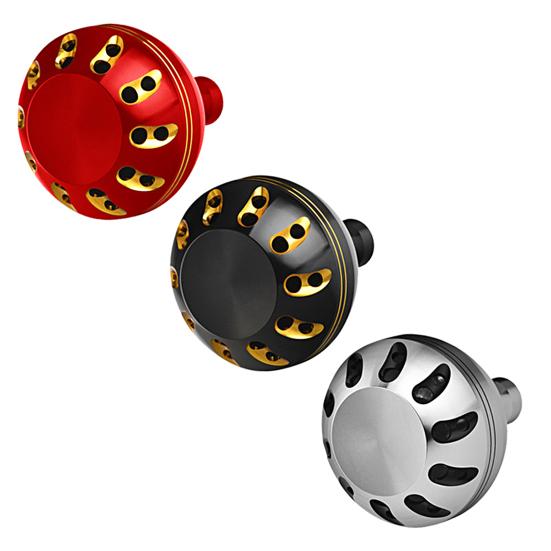 Fishing Reel Handle Knob Hollow Out Spherical Strong DIY Ultralight Modification Aluminium Alloy Wear-resistant Spinning Reel Grip Knob Fishing