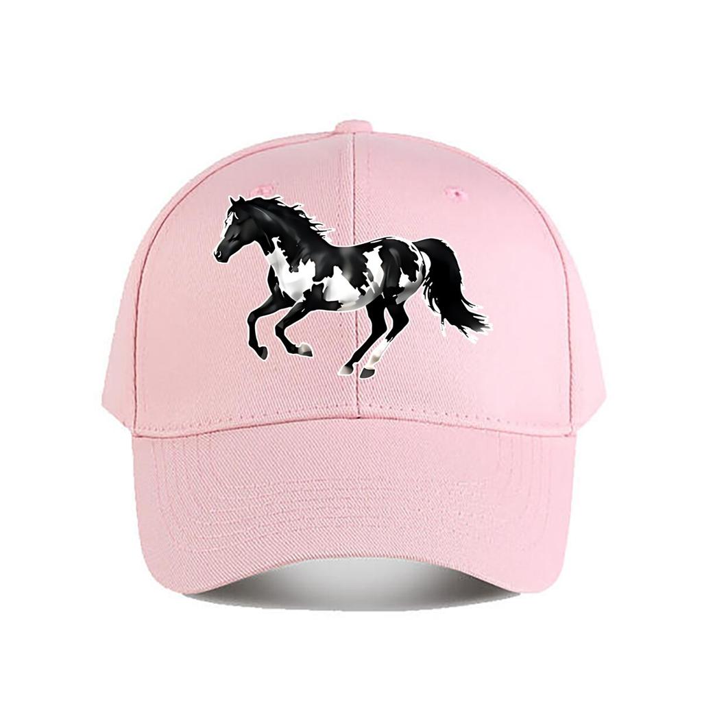 Pferdedruck Mütze Mehrere Farben Baseballkappe Mode Unisex Sonnenhut Damen Outdoor Sport Snapback Kappe