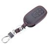 Kinotaka Leather Smart Key Case for Honda Cars, 3 Buttons, Vezel (2022~) VEZEL/ZR-V (2023~), New Step Wagon, Etc, Black
