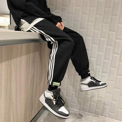 Men's Sweatpants Sports Casual Pants Loose All-match Trousers Drawstring Pants