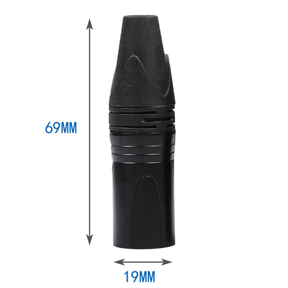 10/20PCS DIY Microphone XLR 3Pin Male Plug Connector Cable Solder Plug MIC Adapter Earphone Light for Speaker Transmission