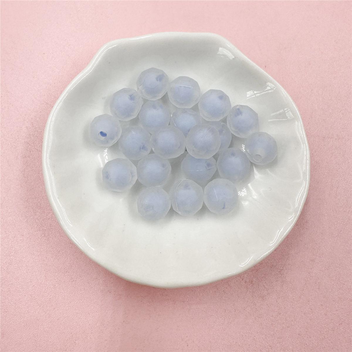 

Круглые 9*9,6 мм, изготовление ювелирных изделий, матовый акрил, 20 шт., ожерелье, свободные бусины, ювелирные аксессуары, мода для брелоков, браслетов синий