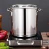 Shuang Jun Ma Stainless Steel Stockpot with Lid